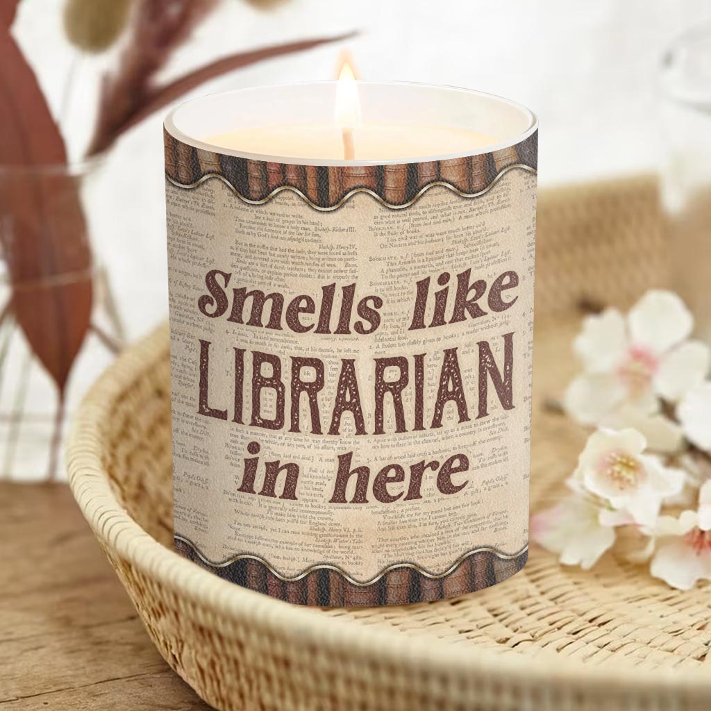 Smells Like I Have No Shelf Control - Personalized Book Candle With Wooden Lid
