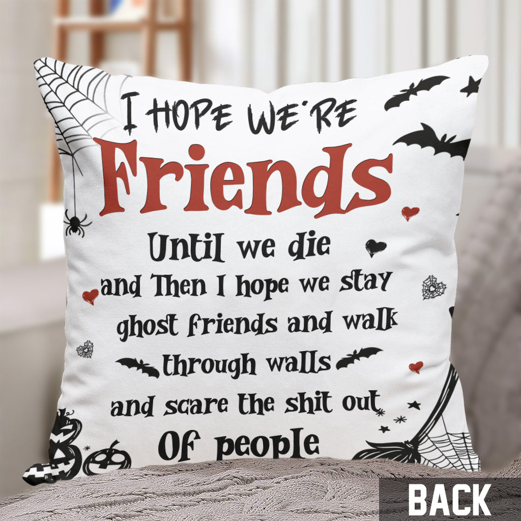 Bestfriend Forever - Personalized Bestie Throw Pillow