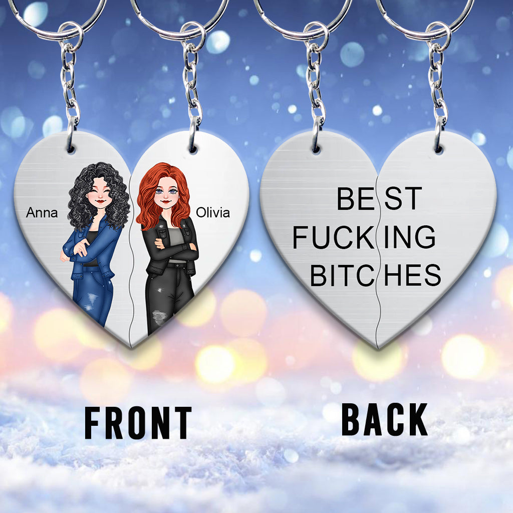 Funny Keychain For Best Friends - Gift for friend - Personalized Keychain