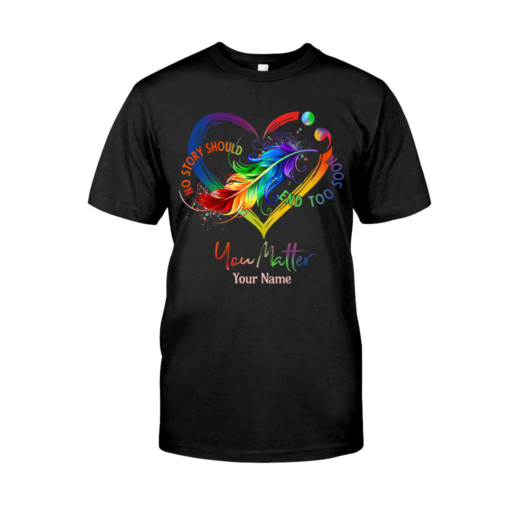Dein Leben zählt – Personalisiertes T-Shirt und Hoodie zur Suizidprävention