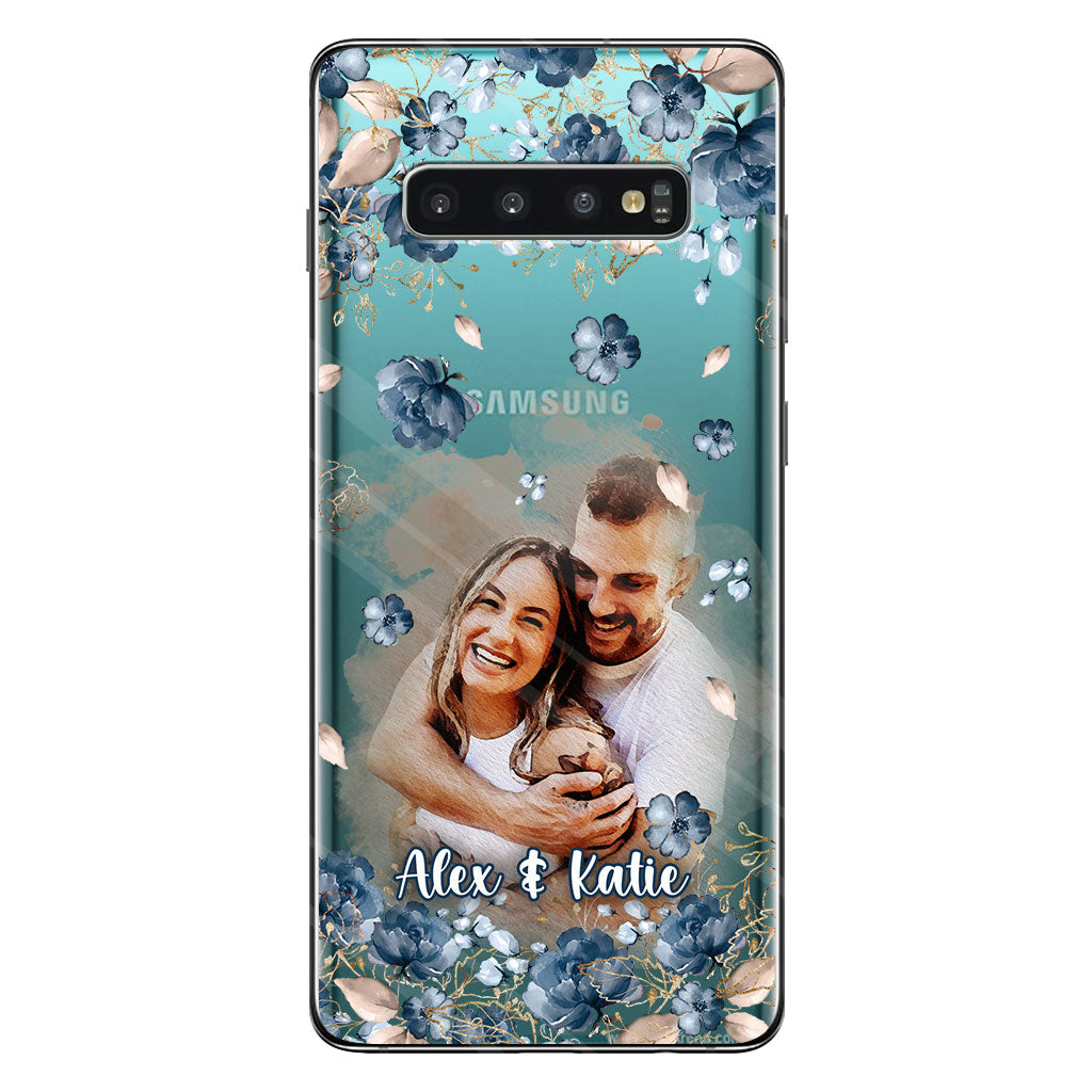 Floral Phone Case - Personalized Clear Phone Case