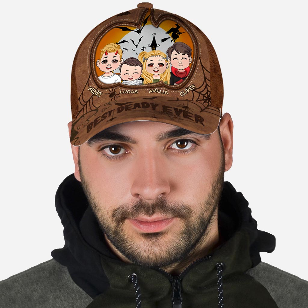 Best Spooky Dad Ever - Personalized Father Classic Cap