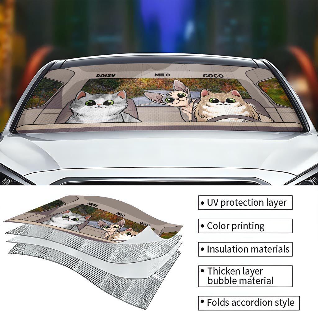 Lovely Paws – Personalisierter Sonnenschutz für Hundeautos