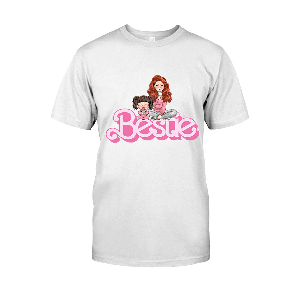 Besties Mommy & Daughters - Personalized Mother T-shirt And Hoodie