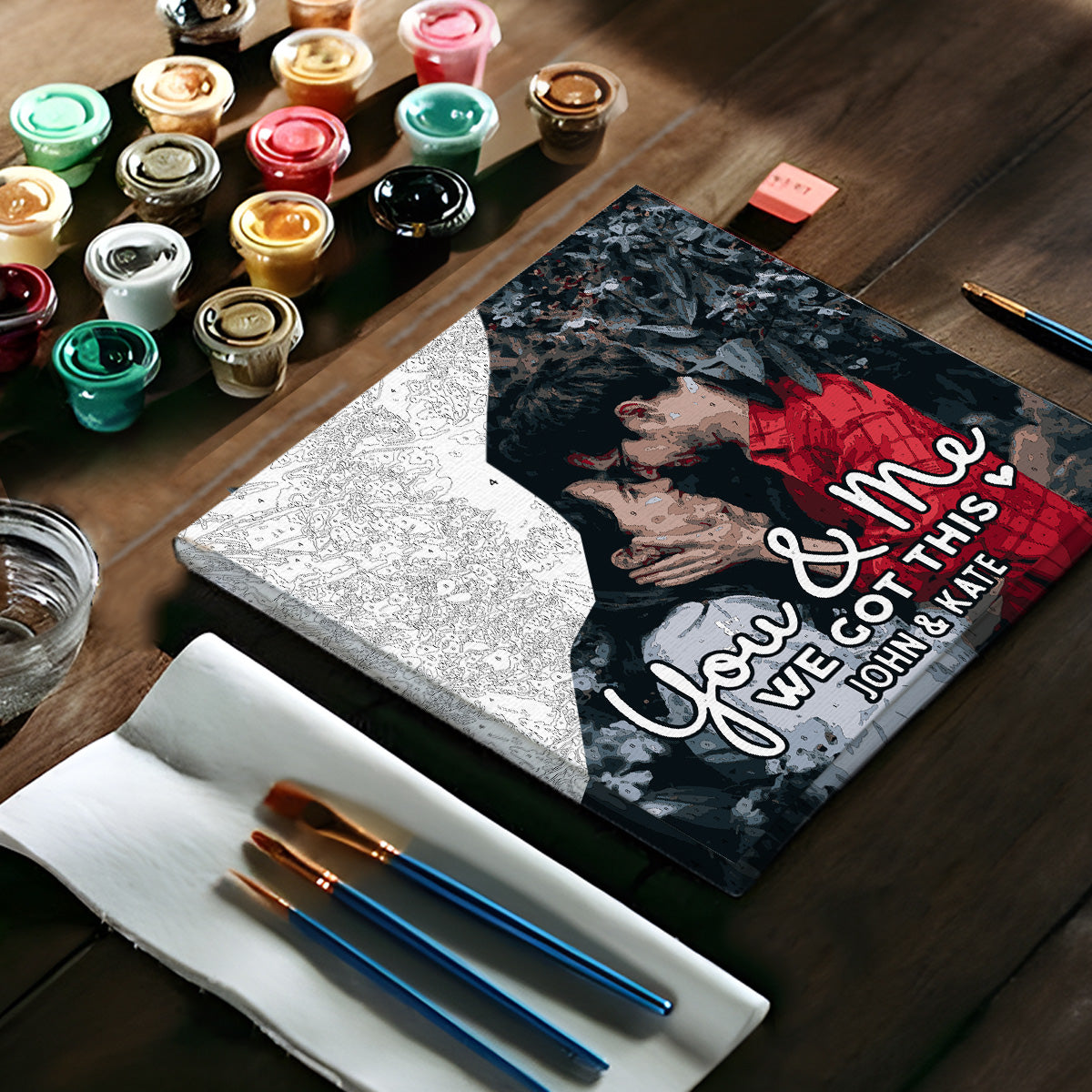 You And Me We Got This - Personalized Couple Paint By Numbers Kit