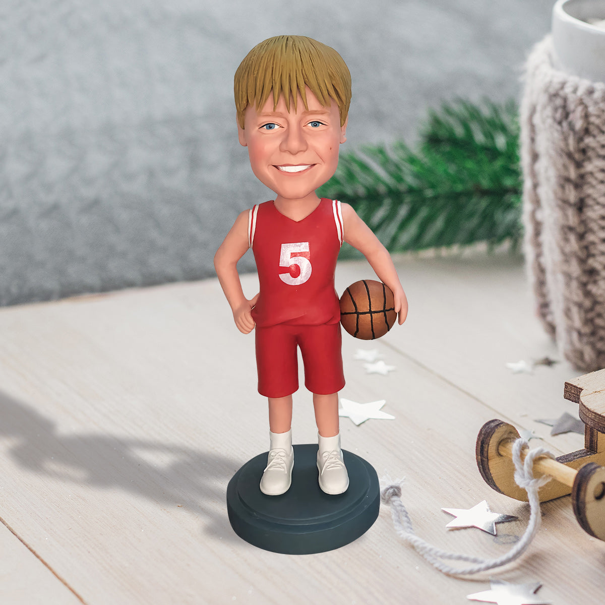 Love Basketball - Personalized Basketball Bobblehead