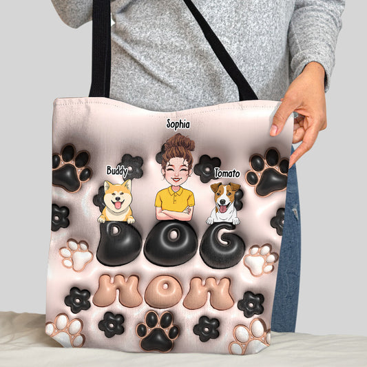 Dog Mom - Personalized Dog Tote Bag