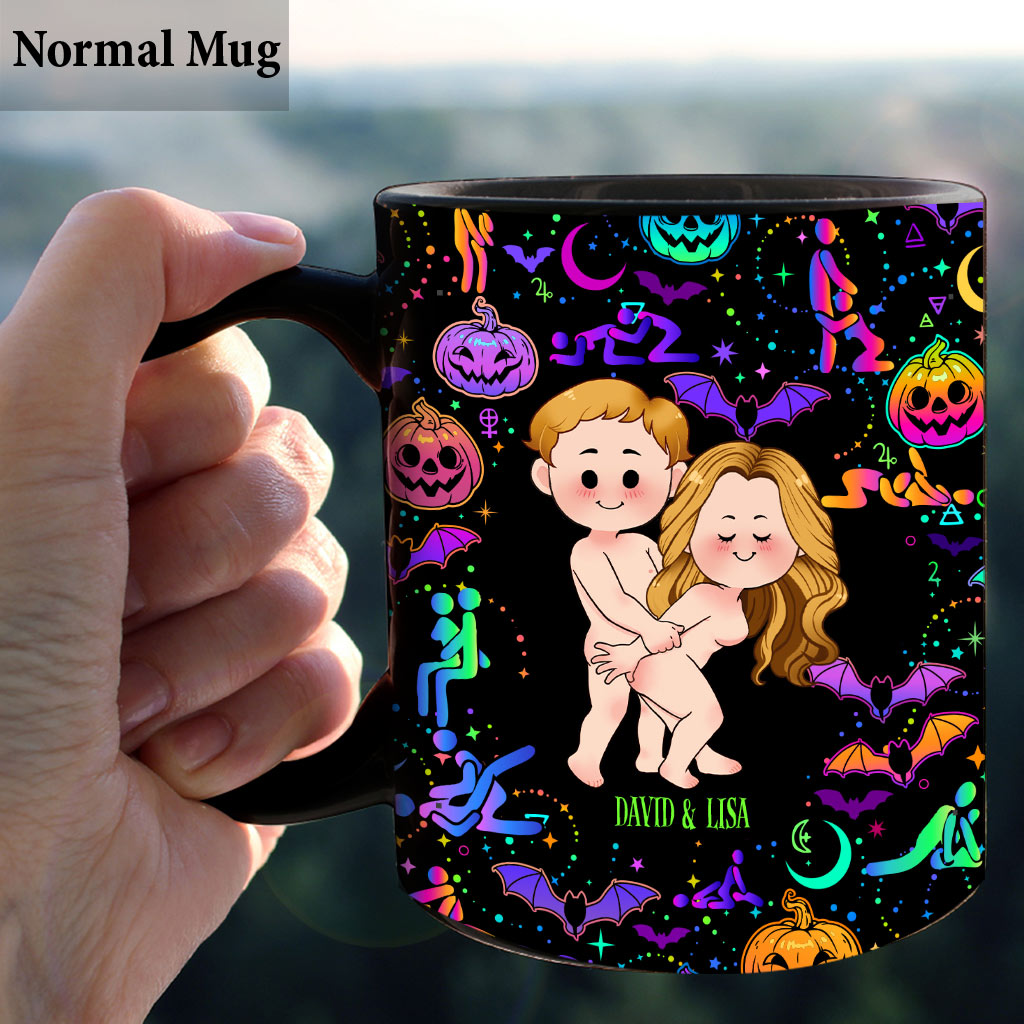 I Wanna Do Bad Things With You - Personalized Couple Mug