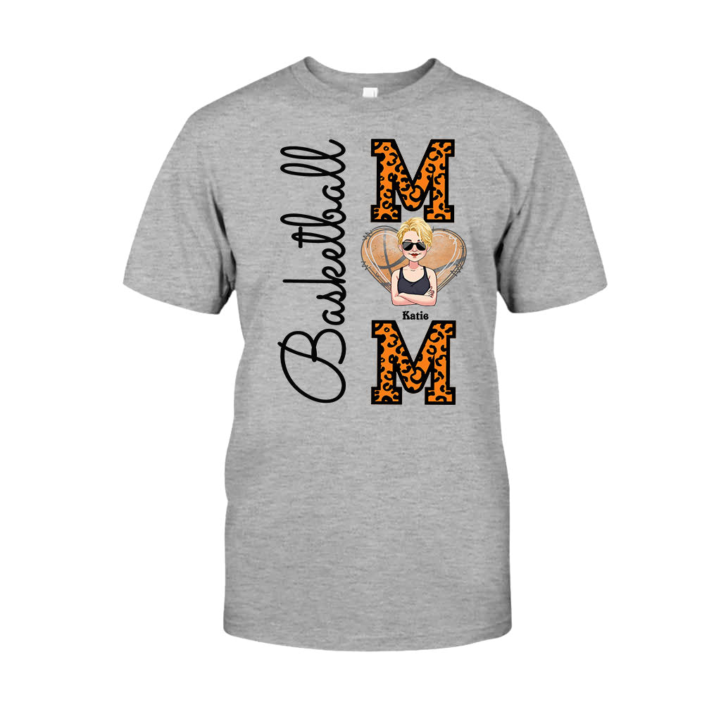 Basketball Mom - Personalized Basketball T-shirt and Hoodie