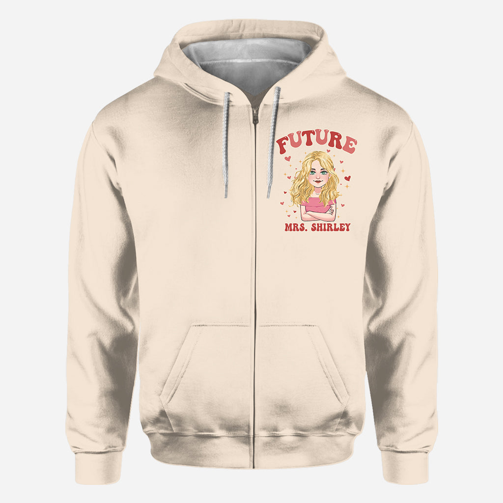 In My Engaged Era - wedding gift for bride - Personalized All Over Shirt