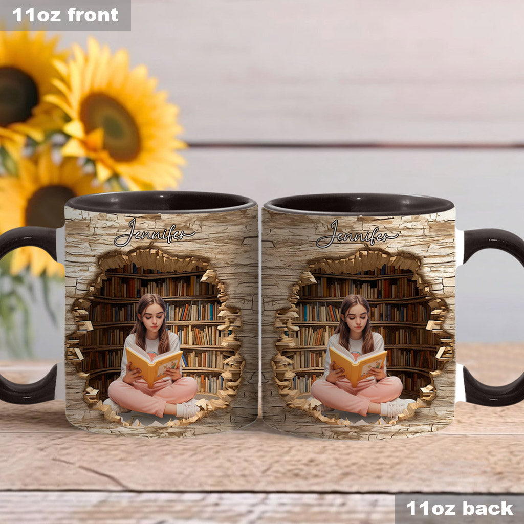 My Reading Corner - Personalized Book Accent Mug
