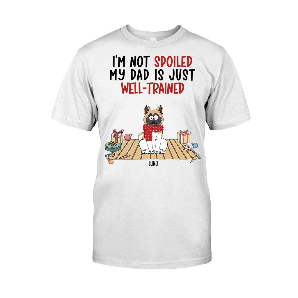 Well Trained Mom/Dad - Personalized Dog T-shirt And Hoodie