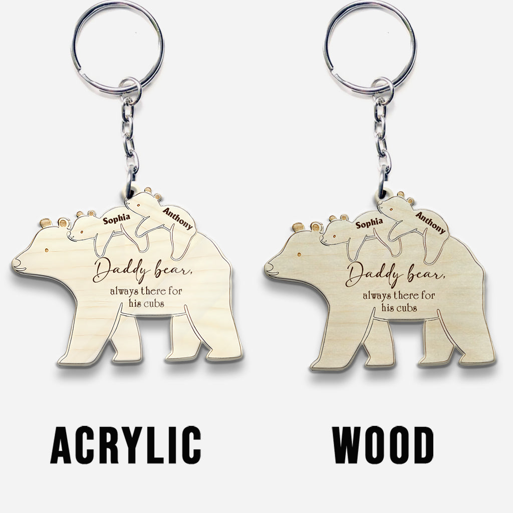 We Love You - Gift for dad - Personalized Keychain