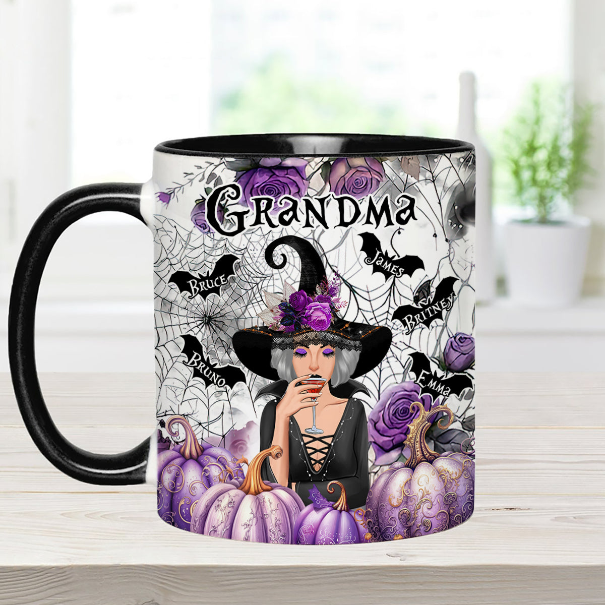 Mug personnalisé « Grand-mère Sorcière »
