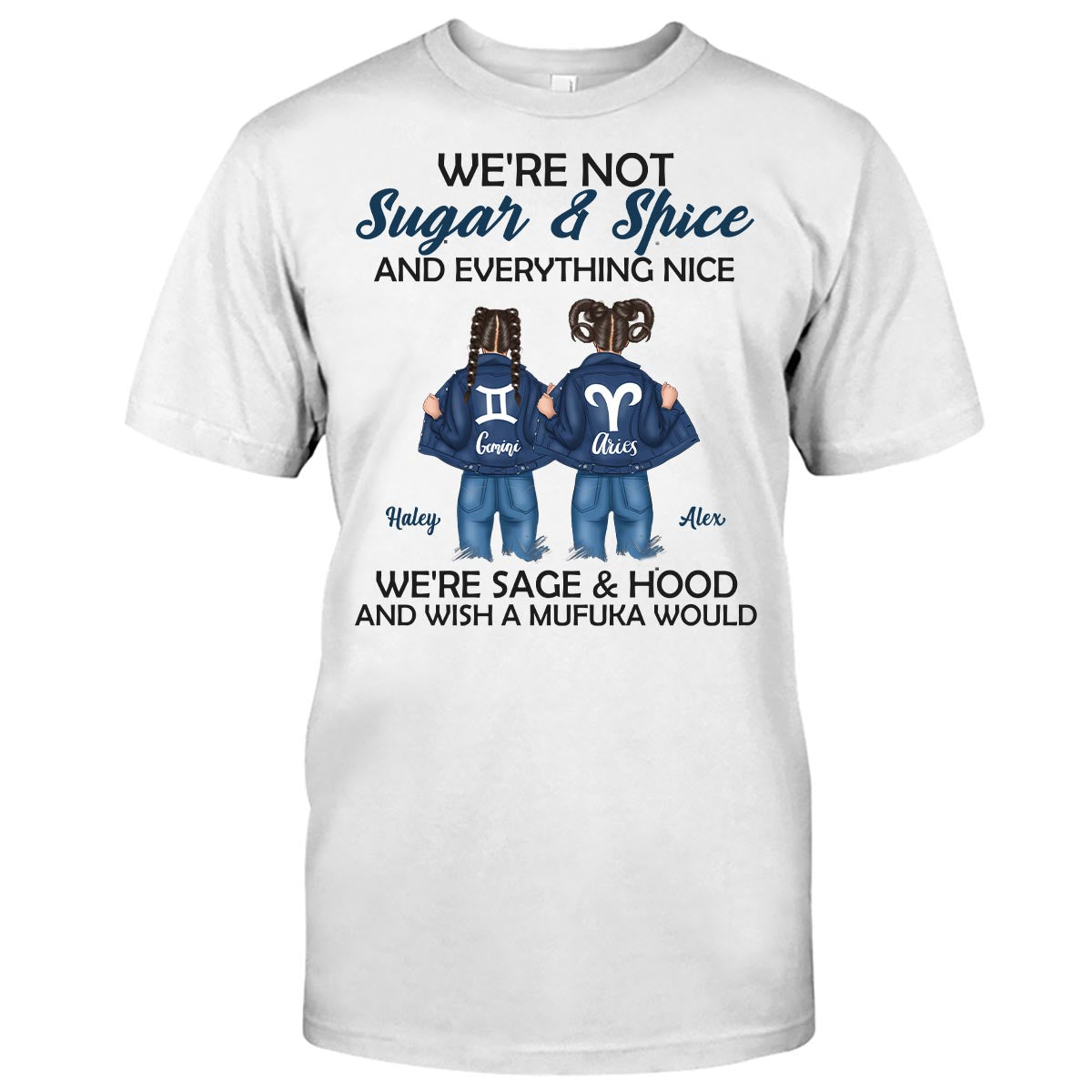 Trouble Together - Personalized Bestie T-shirt And Hoodie