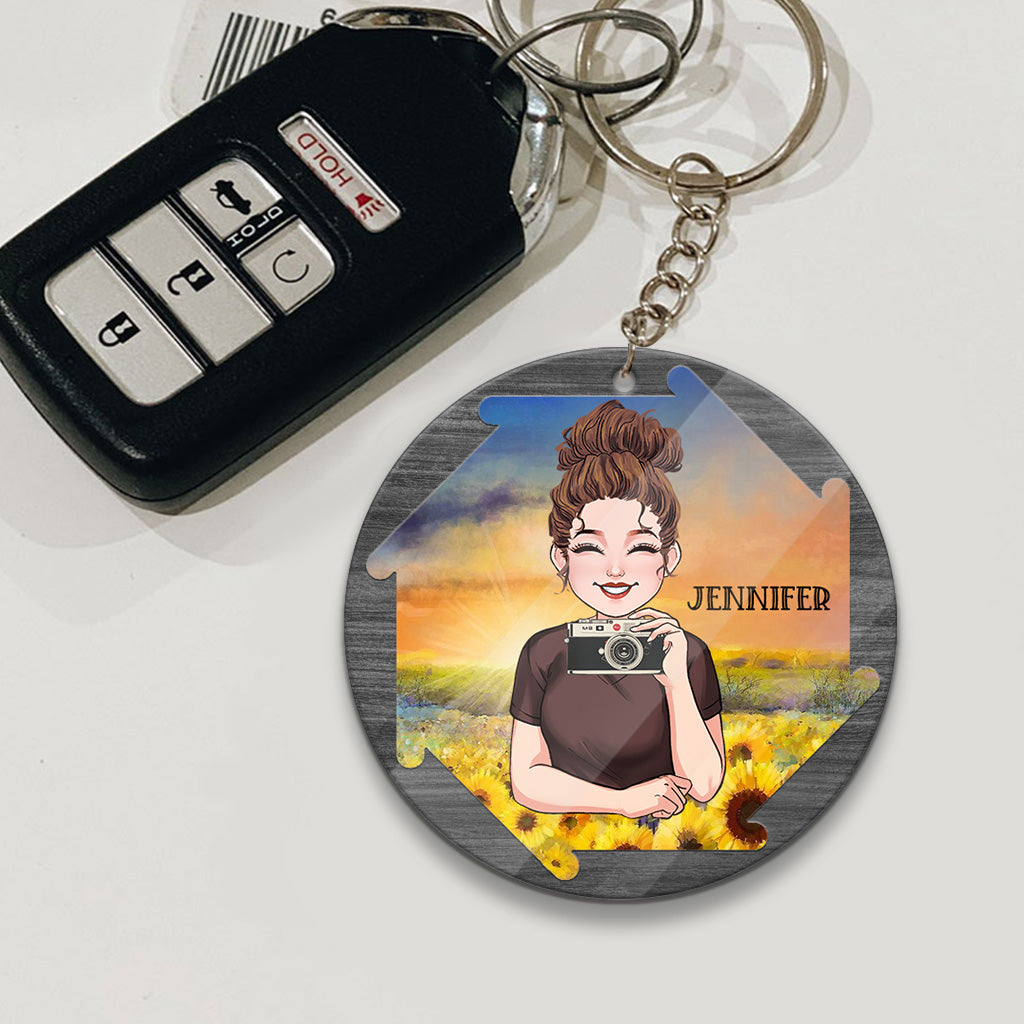 Adjust Your Focus - Personalized Photography Keychain