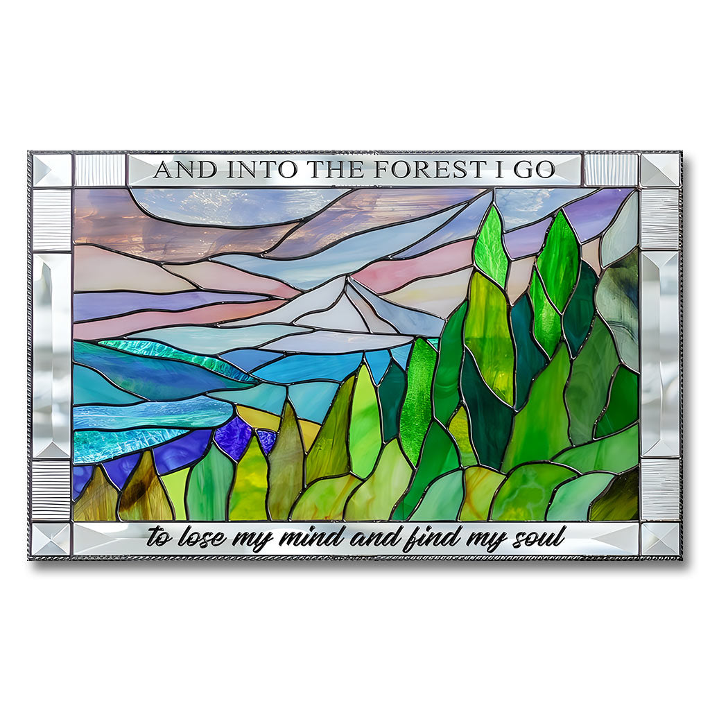 And Into The Forest I Go Hiking Canvas And Poster