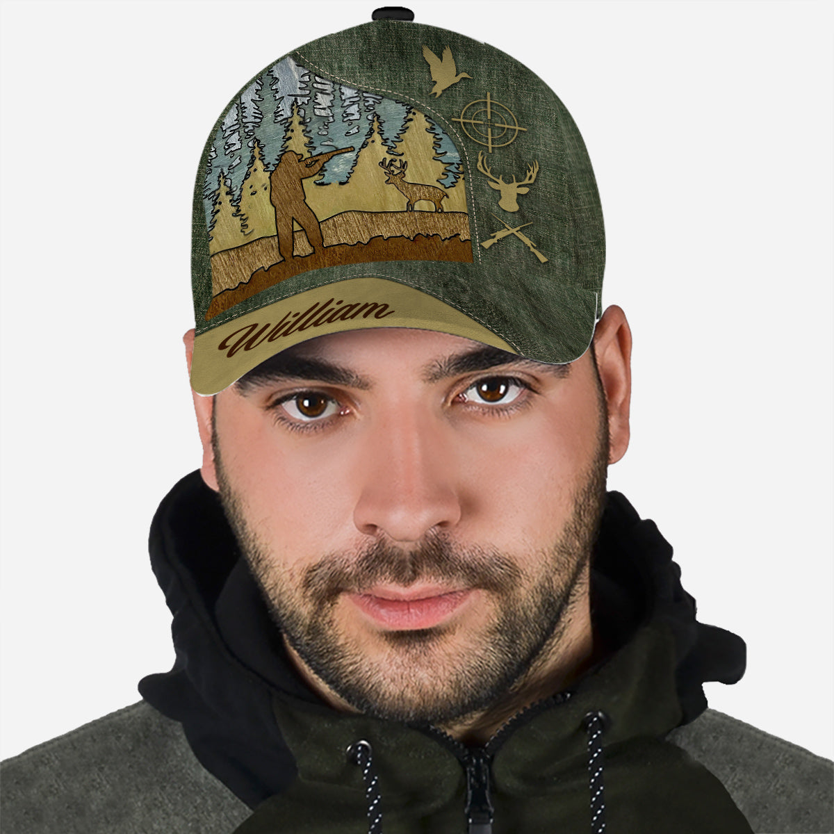 Forest Scenic - Personalized Hunting Classic Cap