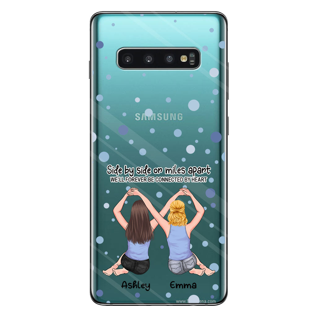 Bestie Forever - Bestie gift for sister - Personalized Clear Phone Case