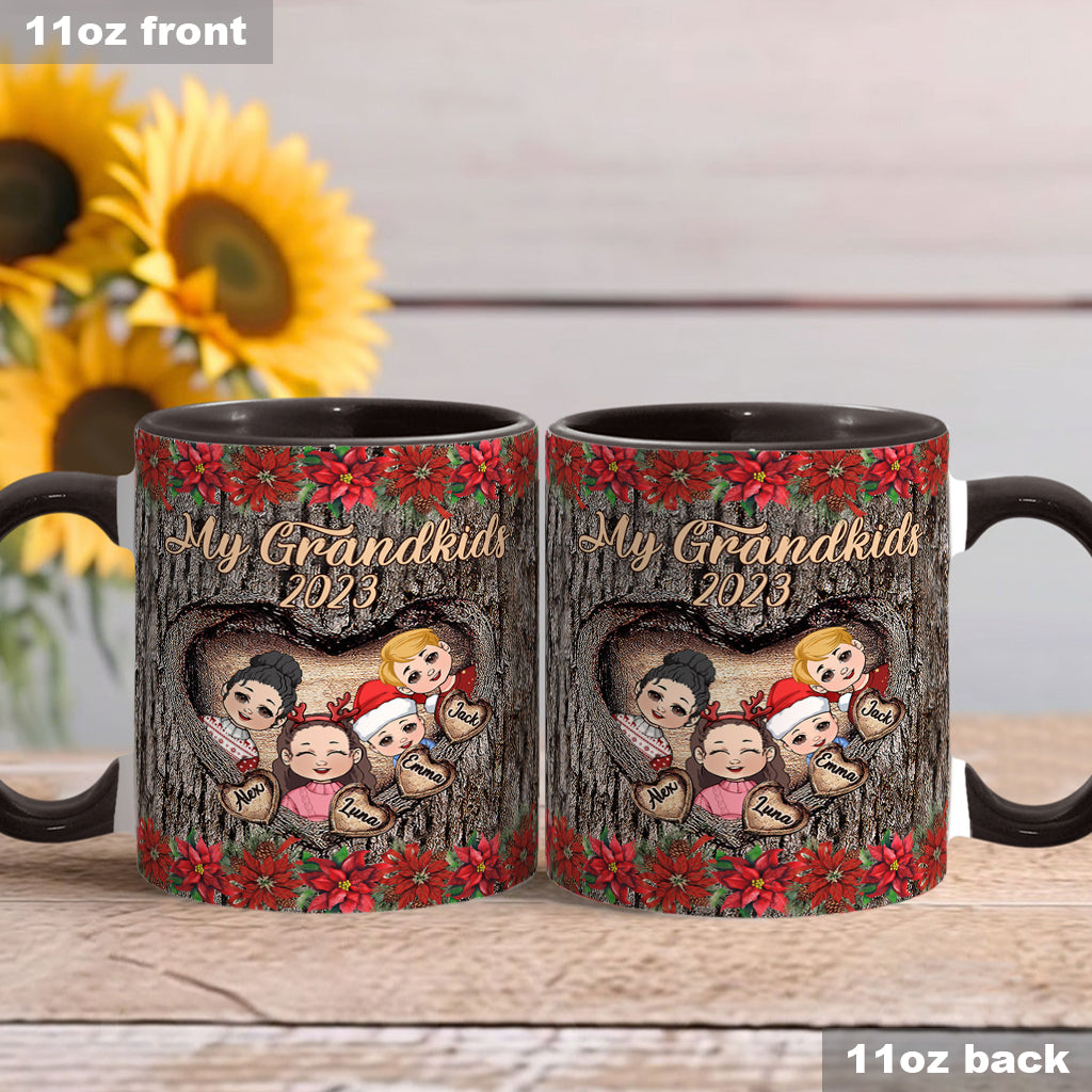 Mes petits-enfants - Mug personnalisé pour grand-mère