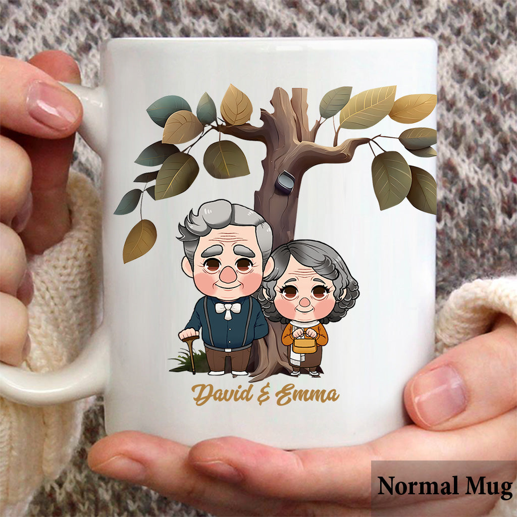 Grow Old Together - Personalized Couple Mug