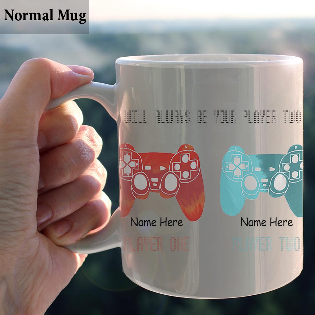 I Will Always Be Your Player Two - Personalized Video Game Mug