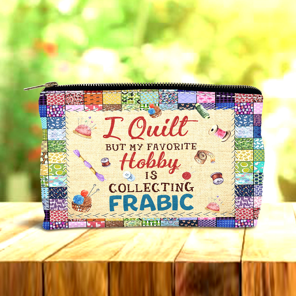 Je couds mais - Pochette à couture personnalisée