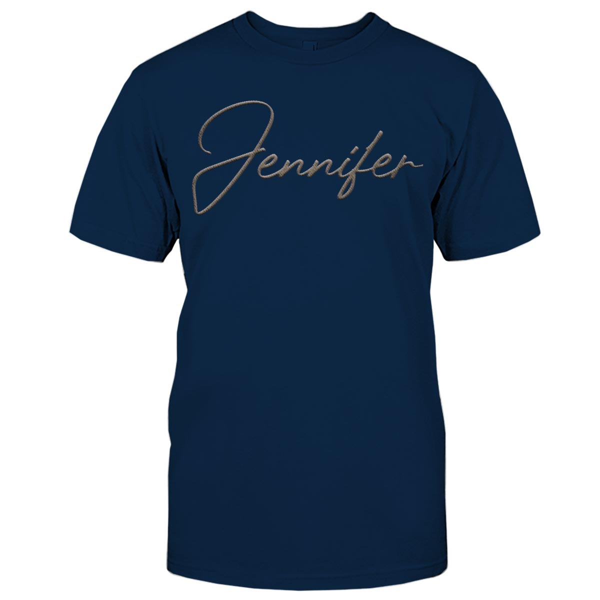 Custom Name - Personalized Sibling Embroidered T-shirt