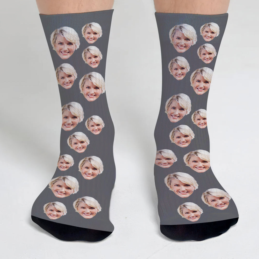 Custom Face - Personalized Mother Socks
