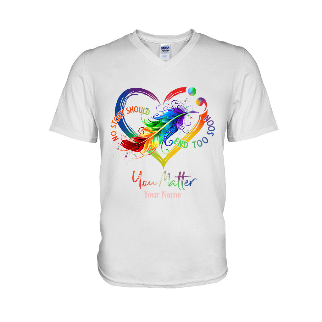 Dein Leben zählt – Personalisiertes T-Shirt und Hoodie zur Suizidprävention