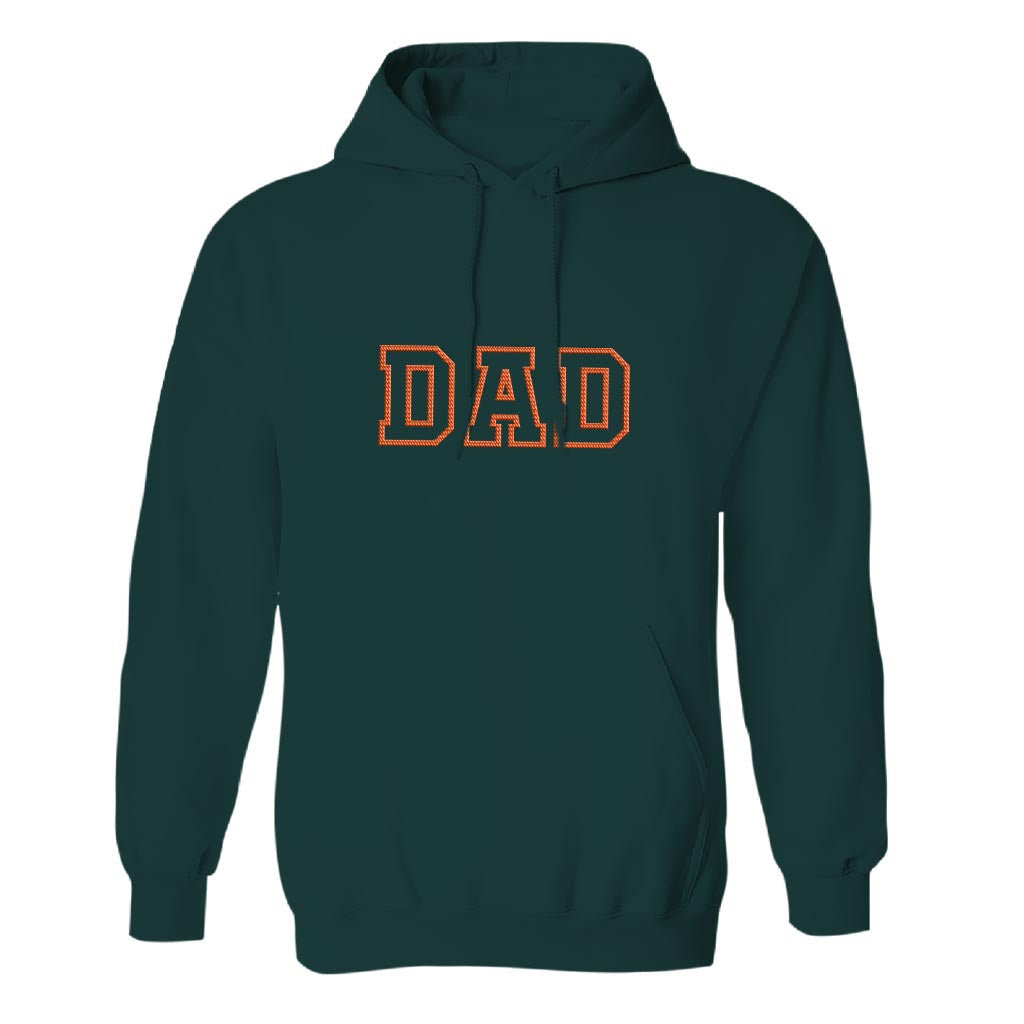 Custom Name - Personalized Father Embroidered Hoodie