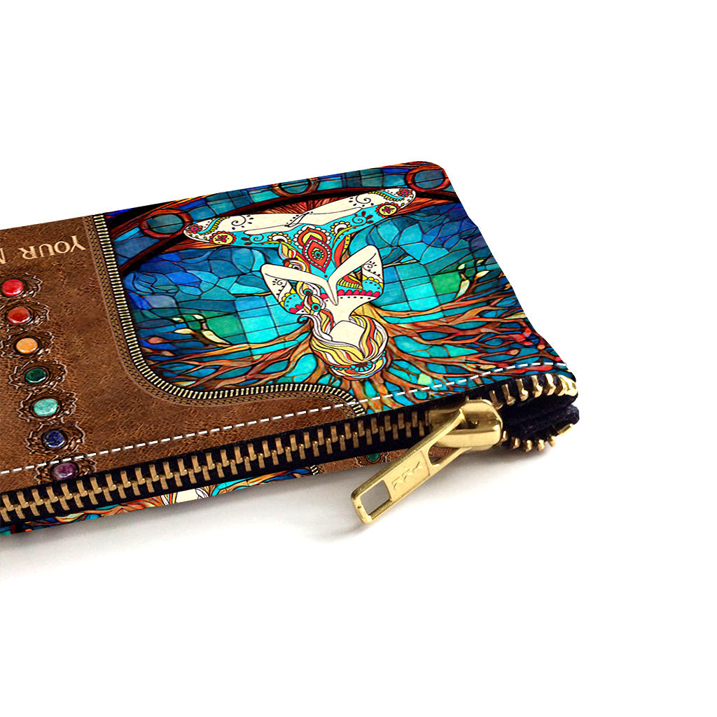 Namaste Green - Pochette de yoga personnalisée