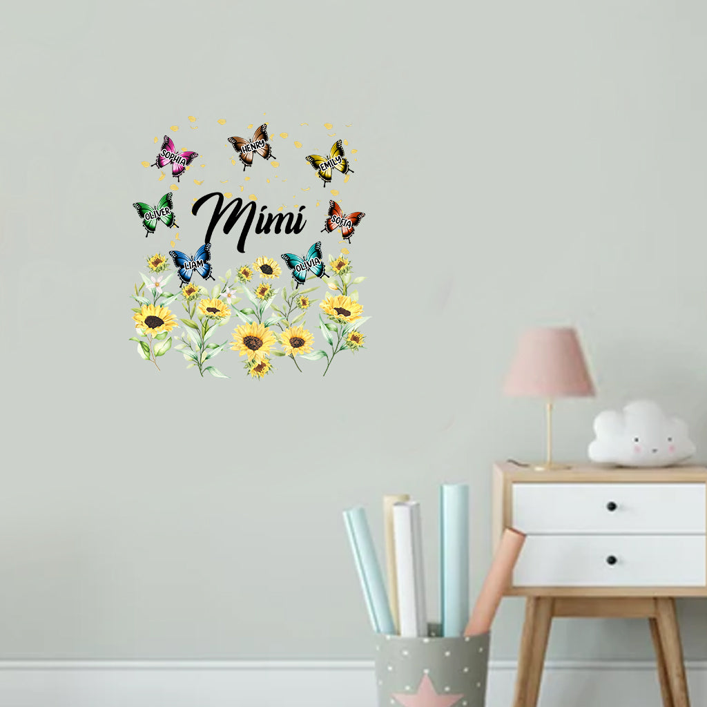 Best Grandma/Mimi/Nana Ever - Personalized Grandma Decal Full