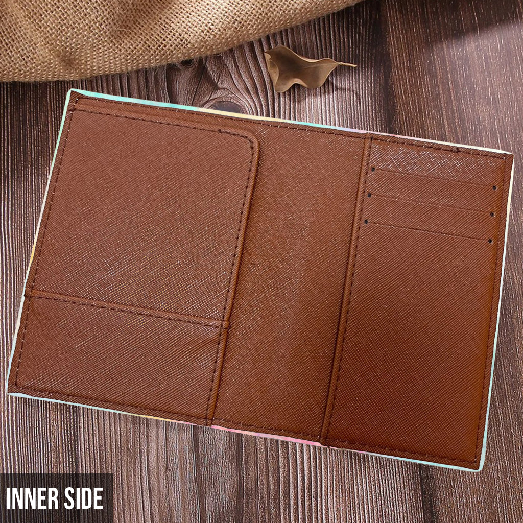 Let That Shit Go - Personalized Yoga Passport Holder