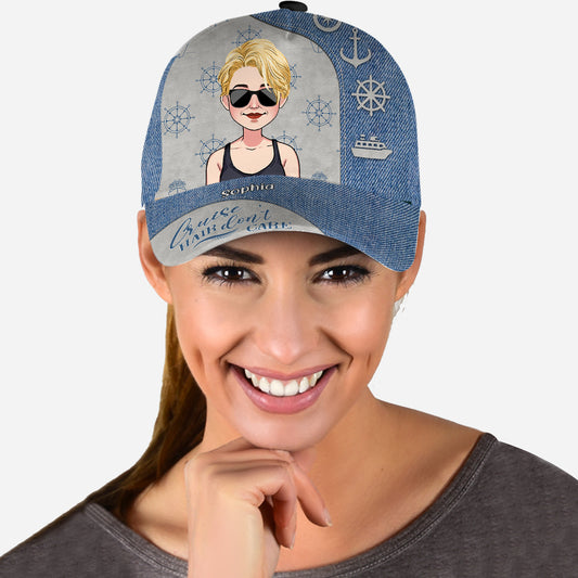 Cruise Hair Don't Care - Personalized Cruising Classic Cap