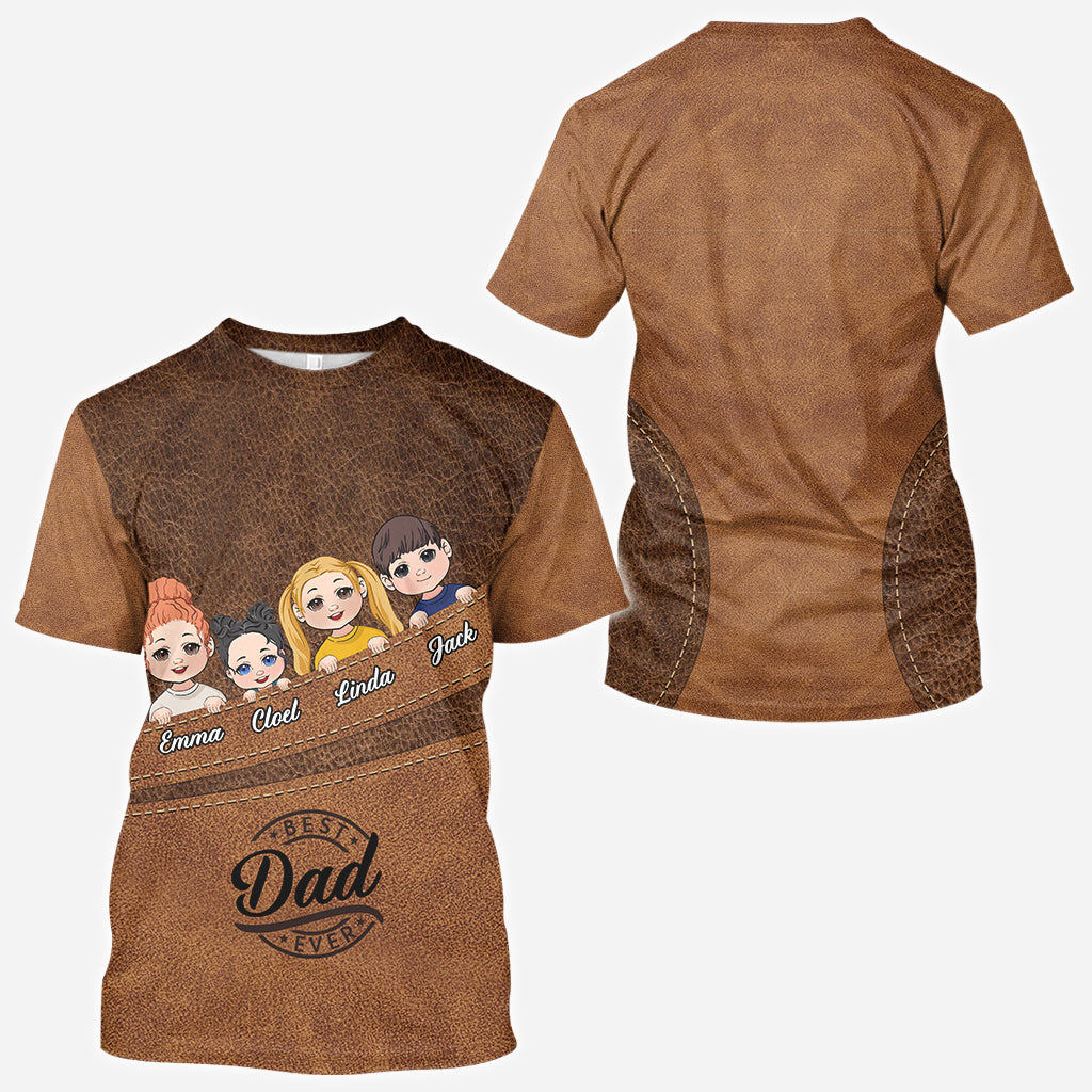 Best Dad/Grandma/Grandpa/Mom Ever - Personalized Father All Over Shirt