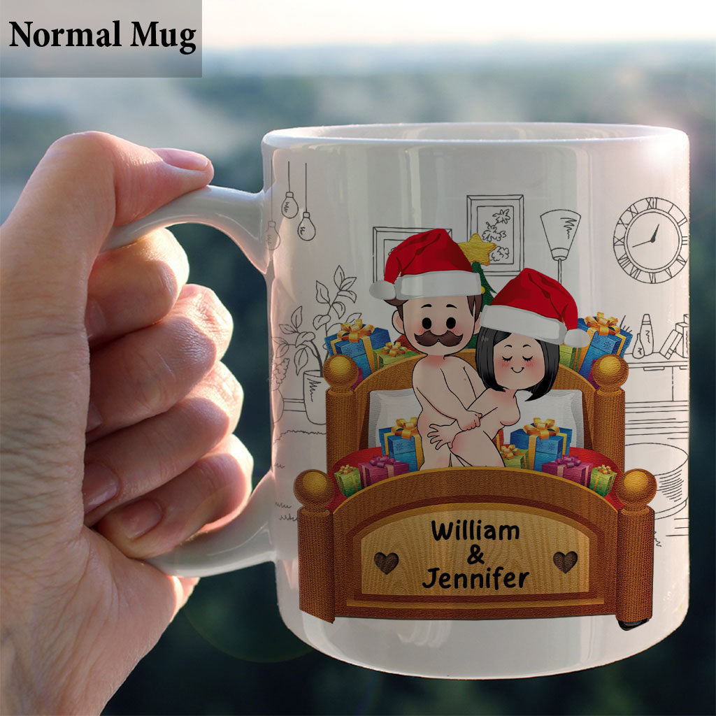 Let's Be Naughty - Personalized Couple Mug