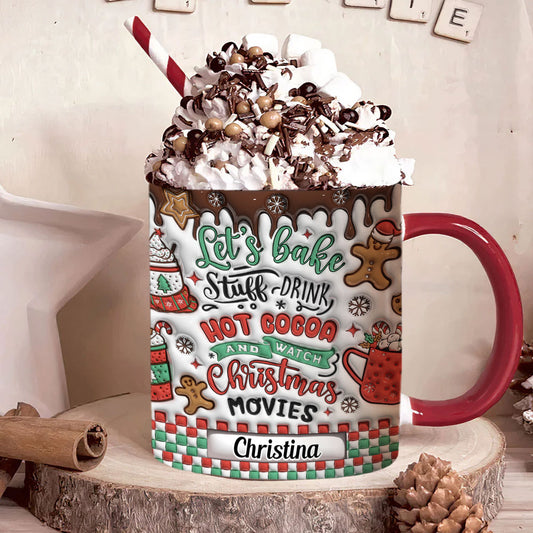 Let's Bake Stuff - Personalized Baking Accent Mug