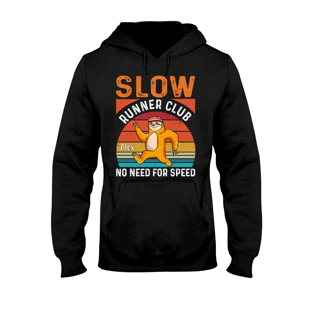 Slow Runner Club - Personalized Running T-shirt and Hoodie