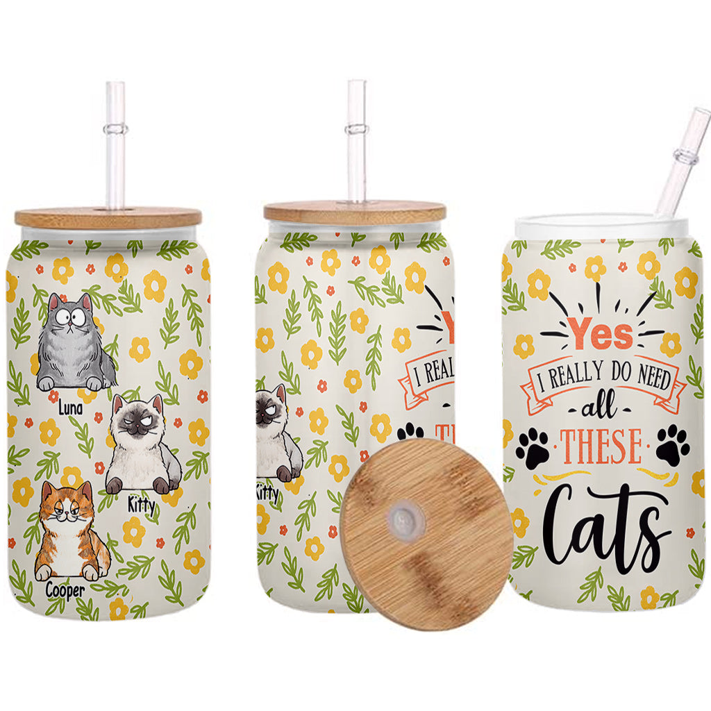 Oui, j'ai vraiment besoin de tous ces verres personnalisés pour chats et chiens.