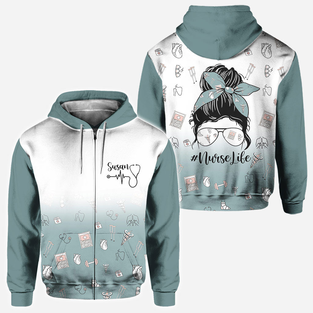 Krankenschwesterjacke - Personalisiertes Krankenschwester-Shirt