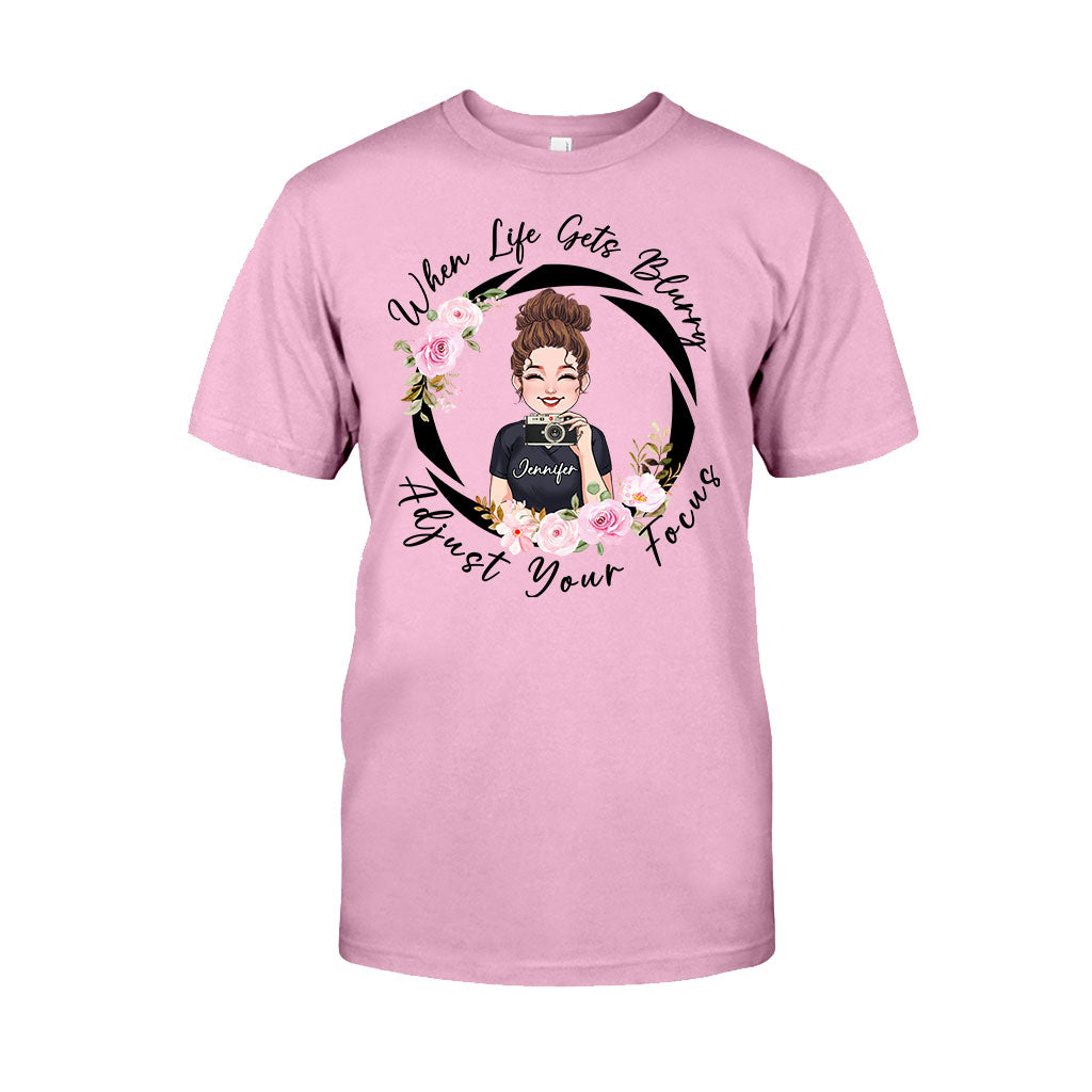 Ajustez votre mise au point - T-shirt et sweat à capuche personnalisés pour la photographie