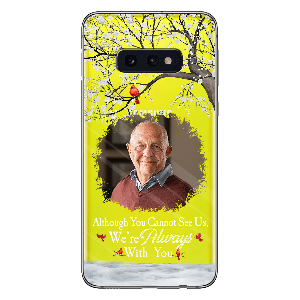 I'm Always With You - Personalized Memorial Clear Phone Case