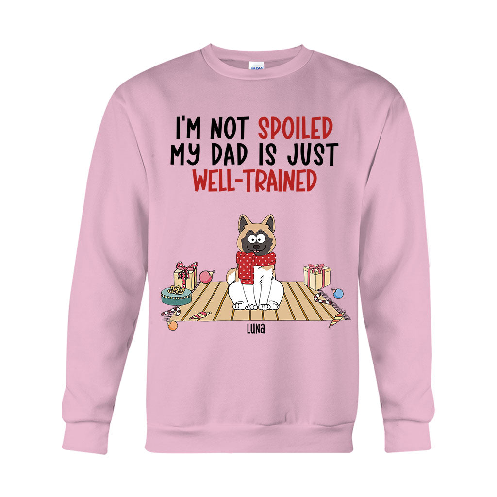 Well Trained Mom/Dad - Personalized Dog T-shirt And Hoodie