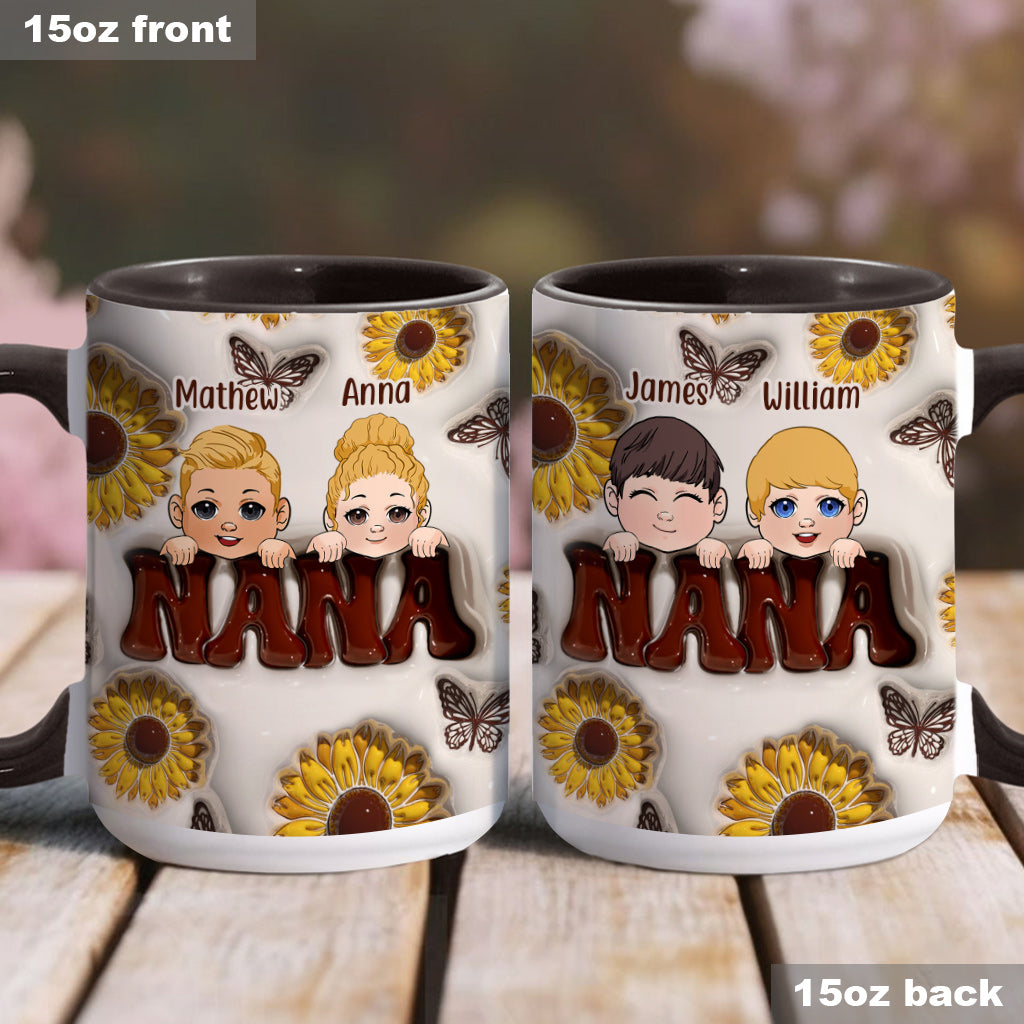 Meilleure grand-mère/mamie/mémé du monde - Cadeau pour grand-mère - Mug personnalisé