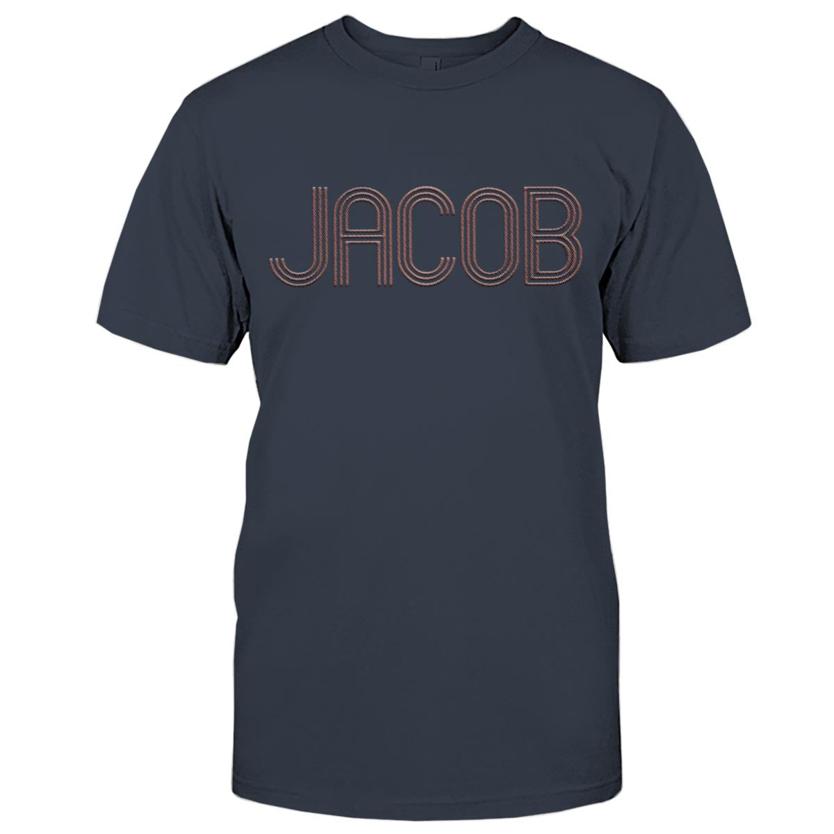 T-shirt brodé personnalisé avec nom - Beau-père