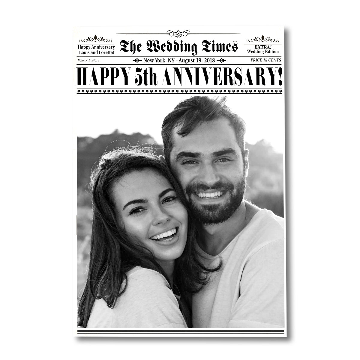 The Wedding Time - Personalized Husband And Wife Canvas And Poster