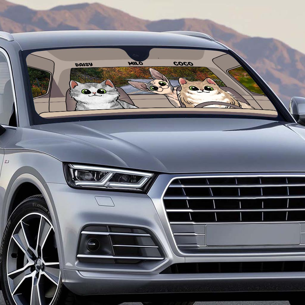 Lovely Paws – Personalisierter Sonnenschutz für Hundeautos