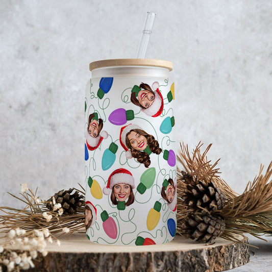 Besties Forever - Gift for friend - Personalized Can Glass