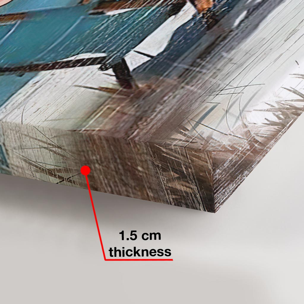 Together Is Our Favorite Place To Be - Personalized Couple Canvas And Poster